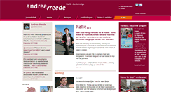 Desktop Screenshot of andreavreede.com